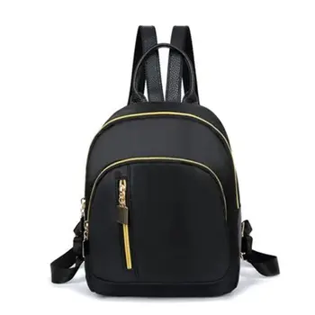 Женский рюкзак для путешествий, повседневные водонепроницаемые оксфордские сумки через плечо, женская сумка большой емкости, рюкзак, Черный кошелек, школьный рюкзак 8