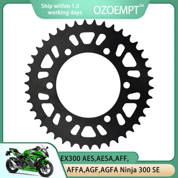 Задняя звездочка мотоцикла OZOEMPT 520-42 T Применяется к EX300 AES, AESA, AFF, AFFA, AGF, AGFA Ninja 300 SE Z300 BFF, BGF (ER300) 15-16 10