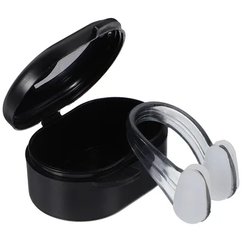 Зажим для носа для тренировок по плаванию Противоскользящая защита носа Аксессуары для бассейна для дайвинга (черный) 16