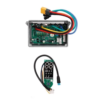 Замена панели Дисплея Приборной панели Контроллера Электрического Скутера Ninebot MAX G30 5