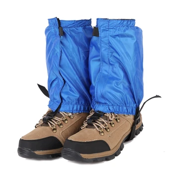Защита ног для пеших прогулок, леггинсы для альпинизма, гетры, чехлы для ног, водонепроницаемые, предотвращающие ветер и снег, дышащие 17