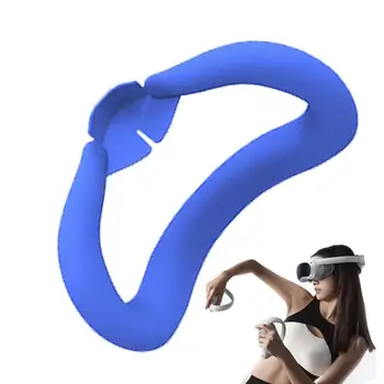 Защитная накладка для глаз VR Силиконовая подушка Чехол для лица с переносицей Капюшон Защитный рукав для Quest3 Непромокаемый Силиконовый глаз 9
