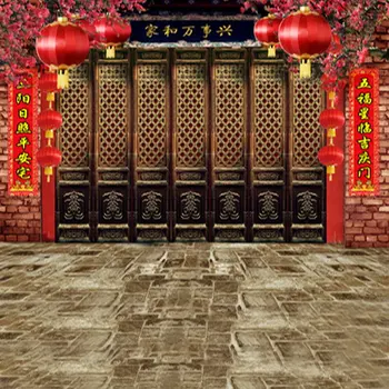 каменный пол размером 5x7 футов, китайская традиционная дверь, Фоновые фотографии для дома, Реквизит для фотосъемки, Студийный фон 9