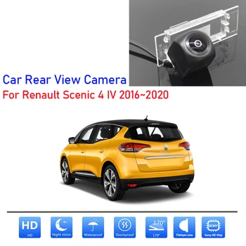 Камера заднего Вида Для Renault Scenic 4 IV 2016 2017 2018 2019 2020 CCD Full HD Ночного Видения Резервная Камера Для парковки Заднего Хода 11