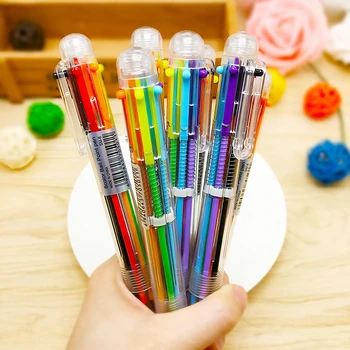 Канцелярские принадлежности для печати шариковой ручкой с рисунком 6 цветов 7