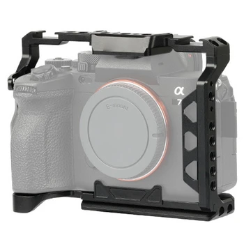 Каркас камеры, Крепления для обуви для видеокамеры, Аксессуары для фотосъемки, черный для Sony A7M3/A7R3/A7M4 3