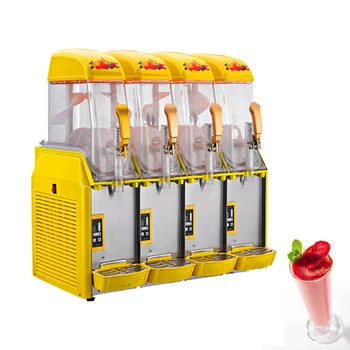 Коммерческая машина для приготовления смузи и слякоти Granita Daiquiri Ice Slash, машина для приготовления слякоти для замороженных напитков 9
