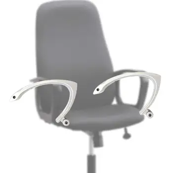 Комплект из 2 предметов для подъема подлокотника кресла и подставки для ног, прочный для большинства игровых стульев 6