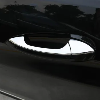 Крышка дверной ручки из нержавеющей стали FUNDUOO для Mercedes Benz B250 2013-2015 высококачественная накладка для литья под давлением для укладки 13