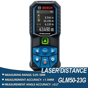 Лазерный Дальномер Bosch 50M Green Line Электронная Лазерная Измерительная Лента Professional Outdoor Measuring GLM 50-23G Instrument Инструмент 6