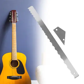 Линейка для Гитарного Грифа Luthiers Neck С Прямым Надрезом для Измерительного Инструмента Мандолины 3