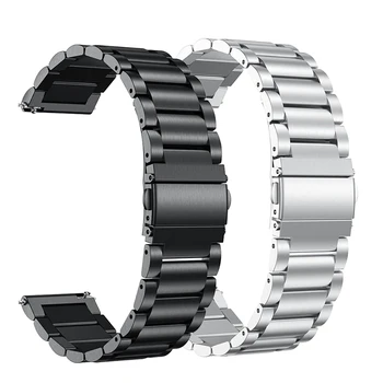 Металлические 22 мм браслеты для Samsung Galaxy Watch 46 мм Gear S3 Classic/Frontier Galaxy Watch 3 Браслет 45 мм для Huawei GT Ремешок 3