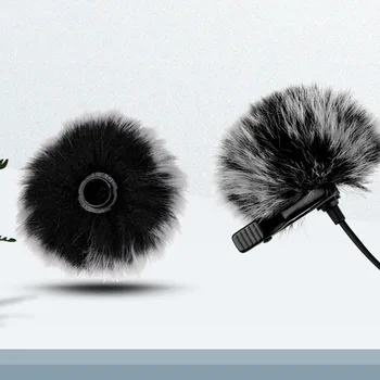 Микрофонная муфта Микрофонные муфты Музыкальные инструменты Мягкий Удобный беспроводной Петличный микрофон с клипсой для петличного микрофона Профессиональное Аудиооборудование 16