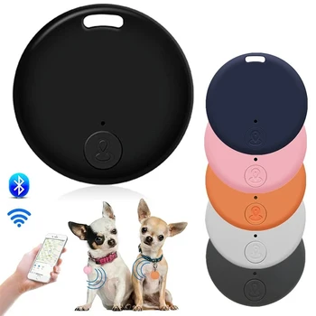 Мини-модная Умная собака Домашние Животные Bluetooth 5.0 GPS-трекер с защитой от потери Сигнализации, Беспроводная Детская Сумка, Кошелек, Поиск ключей, Локатор 13