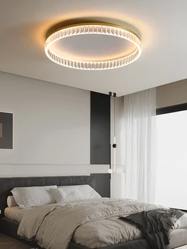 Минималистичный светильник для спальни, элегантный Домашний потолочный светильник класса люкс по доступной цене 14