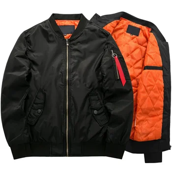 Мужская повседневная куртка большого размера, мужская куртка-бомбер для пилотов, мужские куртки-пальто больших размеров XXXXL 6XL 7XL 8XL 4