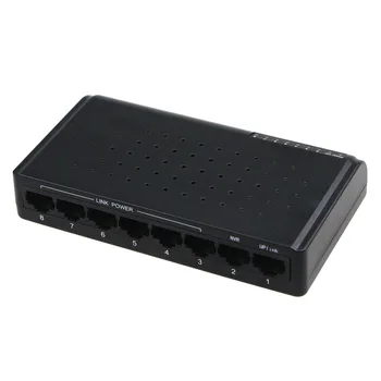 Нестандартный 8-портовый коммутатор S POE со скоростью 100 Мбит / с, сетевой коммутатор Power over Ethernet, Ethernet для IP-камеры, VoIP-телефона, устройств AP. 5