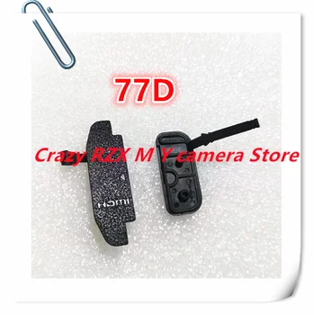 Новинка для Canon 77D 800D USB Cover MIC HDMI резиновая крышка чехол для камеры запчасти 9