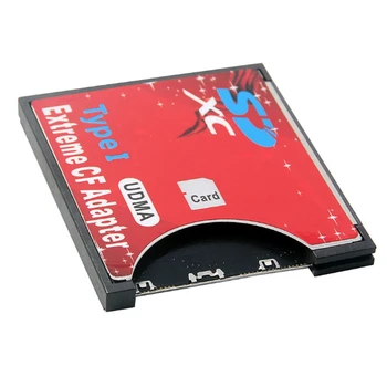 Новый чехол для карт SD / CF Поддерживает беспроводной Wi-Fi Адаптер SD-карты Type i, зеркальную камеру красного цвета 2
