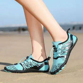 Обувь 2024 Новейшие мужские и женские кроссовки для фитнеса, йоги, противоскользящие, дышащие, создающие помехи для скорости, водные туфли, Пляжная обувь для плавания 10
