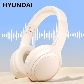 Оригинальные HYUNDAI HY-H01 Bluetooth V5.3 Портативные Складные Наушники Беспроводные Hi-FI Звук С Низкой Задержкой Игровые Наушники Гарнитура 12