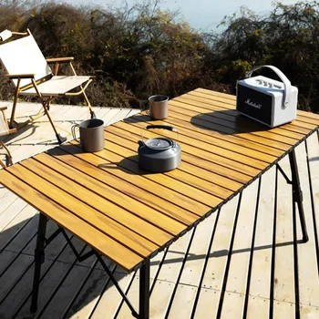 Официальный Новый стол для кемпинга HOOKI, Складной стол для перекладывания яиц из алюминиевого сплава, Переносной стол для пикника и