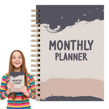 Планировщик на 2024 год Ежемесячный планировщик Планирование Календарь Книга С достаточным количеством пустого места для мужчин, женщин, детей 7