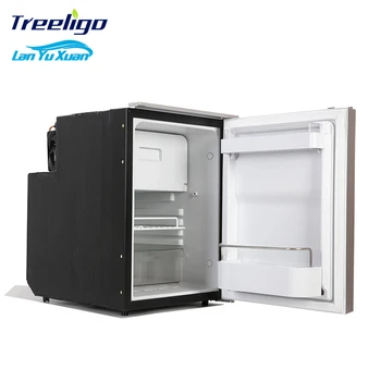 Профессиональная поставка 80-литрового яхтенного холодильника с защитой от коррозии 12 В/24 В Крышка холодильника 5