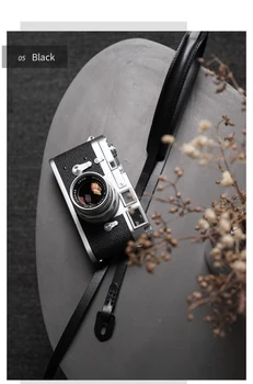 Ремешок для камеры из натуральной кожи ручной работы из воловьей кожи растительного дубления, Плечевой ремень для камеры (поддержка плеча)