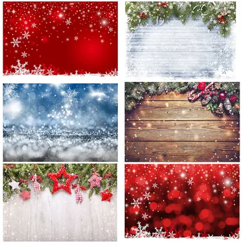 Рождественские фоны для фотосъемки, реквизит для фотосессии на день рождения детей, фон студийной будки, зимние фоны для фотосъемки со снегом 8