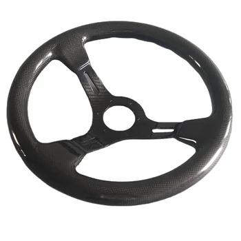Рулевое колесо Круглое Рулевое колесо из Углеродного волокна диаметром 35 см