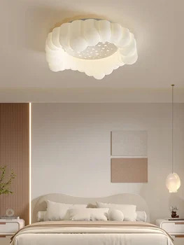 Светильник для главной спальни Современный минималистичный и великолепный потолочный светильник в кремовом стиле Zhongshan Lamp 2023 Новый 11