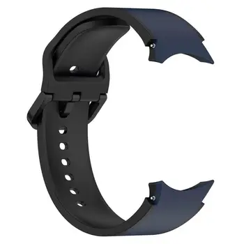Силиконовый ремешок для умных часов Samsung Watch 4 40 мм 44 мм, браслет для часов Watch 4 42 мм 46 мм Watch 5 Pro