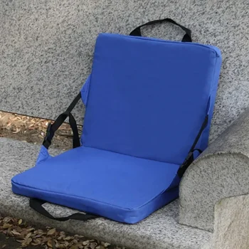 Складной одноместный ленивый стул с откидывающимся сиденьем на стадионе, кресло для отдыха, легкий Удобный износостойкий Кемпинг на открытом воздухе, рыбалка 7