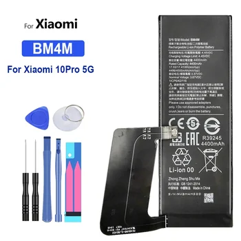 Сменный аккумулятор BM4M для Xiaomi Mi 10 Pro, Для Mi10 Pro 10Pro 5G, 4400 мАч