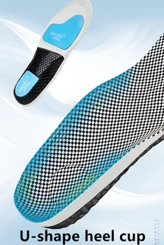 Спортивная поролоновая Комфортная стелька ортопедическая супинаторная обувь для обуви при подошвенном фасциите впитывающая пот износостойкая стелька 1