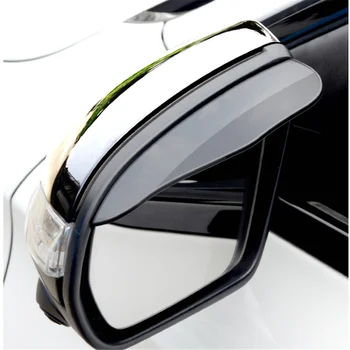 Стайлинг автомобиля зеркало заднего вида дождевик для Ford Focus 2 3 Fiesta Mondeo Kuga Citroen C4 C5 Skoda Octavia Rapid Superb 3
