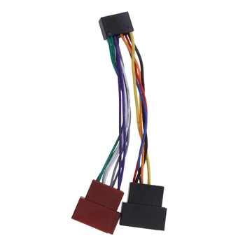 Стандартный жгут проводов ISO для адаптера жгута проводов радио Идеальная замена утерянным или поврежденным жгутам 14
