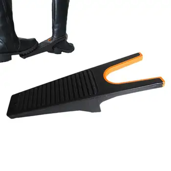 Съемник домкрата для ботинок, черный инструмент для снятия ботинок, вспомогательный инструмент для обуви, не наклоняясь, для пешеходов или туристов, чтобы удалить грязь 12