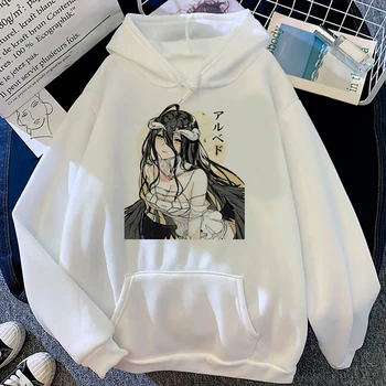 Толстовки Overlord женщины harajuku аниме 90-х уличная одежда тянет женский эстетичный Пуловер 13