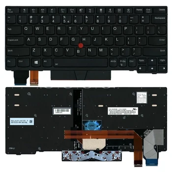 Указка с подсветкой США Новая клавиатура для ноутбука Lenovo ThinkPad X280 A285 X390 X395 ThinkPad L13 Yoga S2 5th 01YP000 01YP080 01YP160 11