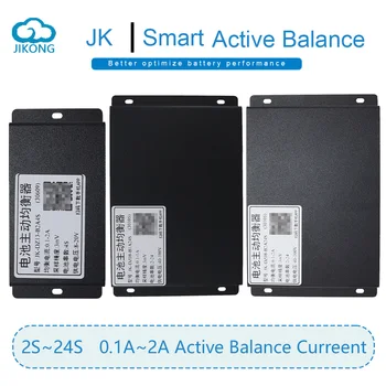 Умный Балансировщик Тока JIKONG Smart Active Blalace 2A 1A с Датчиком Температуры Приложения RS485 CAN BT 3S ~ 24S JK Эквалайзер 2
