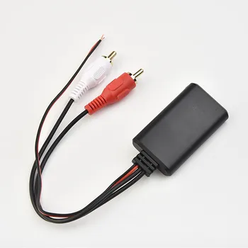 Универсальный автомобильный RCA USB адаптер Автомобильный модуль приемника Bluetooth HIFI Звук Музыка Аудио стереоприемник для автомобилей с интерфейсом 2RCA 11