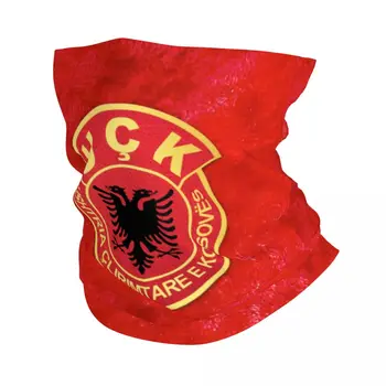 Флаг Албании, Бандана, Гетра, защита от ультрафиолета, Шарф для лица, Женский Мужской Головной убор, балаклава-трубка 12