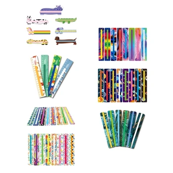 Цветные накладки Детские закладки для детей и учебные принадлежности Прямая поставка 11