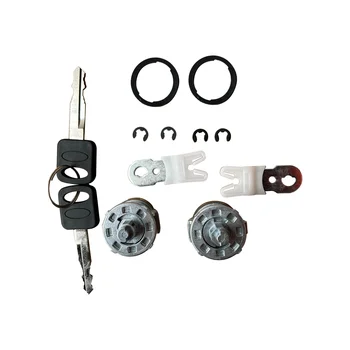 Цилиндр Дверного Замка Автомобиля и Ключи для Ford F150 F350 F2501997-1999 Super Duty 7C3Z1521990A 10